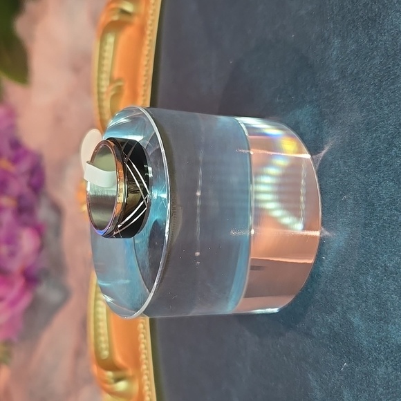 Black and Silver Stainless Steel Spinner Ring Brand New - Picture 2 of 5